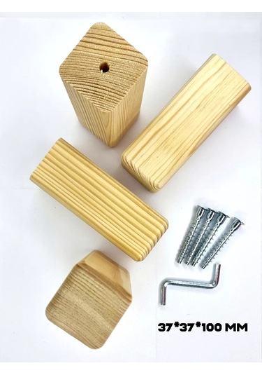 Ankon Home Ahşap Mobilya Ayakları, Masa Altı İçin Loft Tarzı 200757805 Aromatik