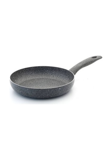 Arselon Tek Kulp Granit Tava 32 CM-gri