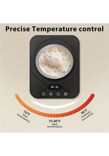 Willowhaven Siyah Usb Kahve Isıtıcı & Ekmek Mayalama Cihazı Otomatik Aç/kapa 12 Saat Zamanlayıcı
