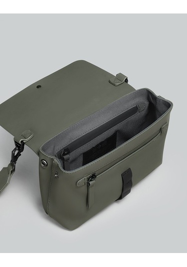 Gaston Luga Spläsh Crossbody Bag - Olive Yeşil