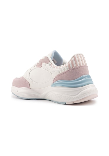 U.s. Polo Assn. Blossom 4fx Bej Kadın Sneaker 000000000101501610 Bej - Mavi - Pudra