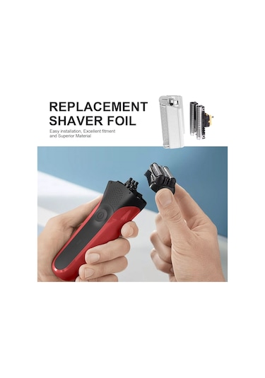 Xiaaokeji Braun Tıraş Makinesi 31s 31b 5000 6000 Serisi 3 İçin Kombine Makas Bıçağı Başlığı