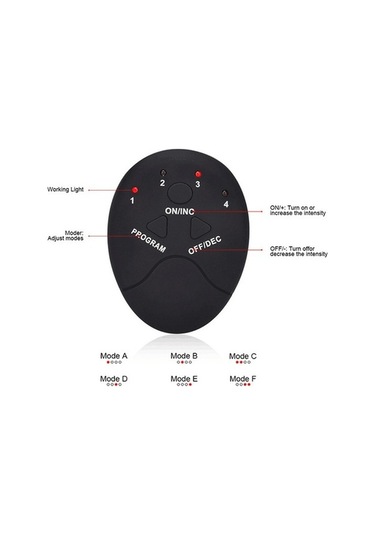 Tongxida Elektrikli Masaj Ayak Pedi, Akıllı Teknolojiyle Siyah