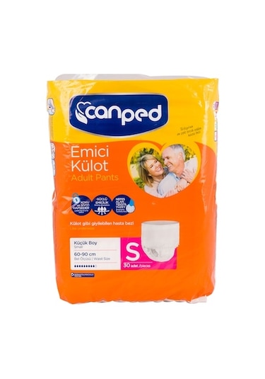 Canped Emici Külot Hasta Bezi S 30'lu