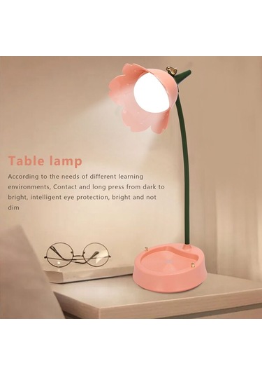 Led Masa Lambası, Öğrenci Odası Aydınlatması, Temaslı Okuma, Göz Koruması, Usb Abajur, Masa Lambası
