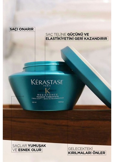 Kerastase Resistance Masque Therapiste 3-4 Onarıcı Saç Maskesi 200 ML