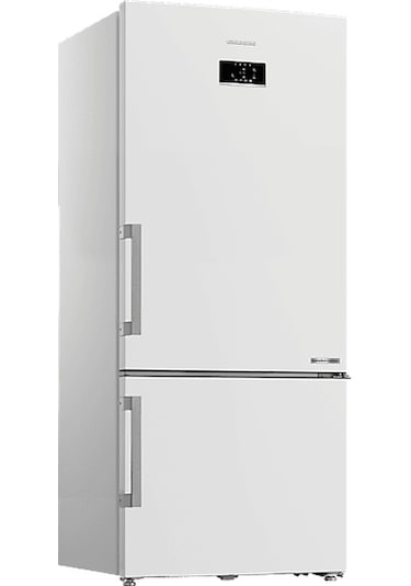 Grundıg GPKND 552 551 L Duo No-frost Alttan Donduruculu Buzdolabı Beyaz