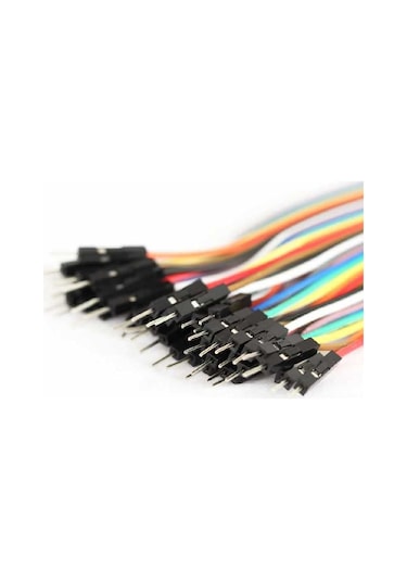 Jumper 40 Pin Ayrılabilen Erkek-Erkek M-M Kablo 200 MM