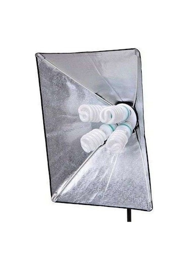 Fancier Sfl-4 50x70cm 4 Duylu 2'li Ayaklı Çantalı Işık Seti Ampul Dahil
