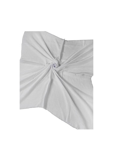 Enba Flamlı Yazma %100 Pamuk Nefes Alan Doğal Kumaş Beyaz