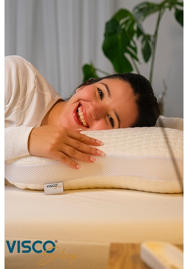Visco Yastık Papillon Ortopedik Yastık 45x50x15 Cm