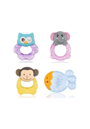 Bebedor Çıngıraklı Yumuşak Dişlik 522-9014953776616 Çok Renkli