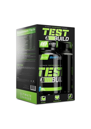Everbuıld Test Build Daa Aspartic Acid / 90 Caps