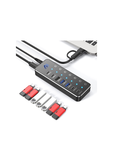 Uhh01-017 Apollobell 7-in- 1 Usb -c-hub