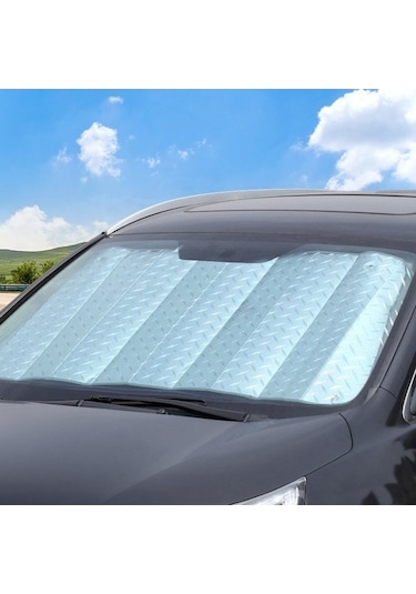 Ximistore9 Araba Güneş Engelleyici Paneli, Isı Yalıtımı Ve Güneş Koruma, 140x70 Cm Sedan İçin 2 Adet R-3921 Diğer