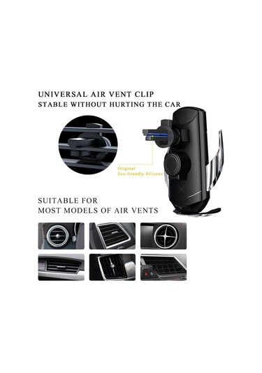 Mufunye Q3 Araç Üstü Manyetik Mobil Kablosuz Şarj Cihazı, 15w Araç Elektrikli Kablosuz Şarj Cihazı Tutucu,