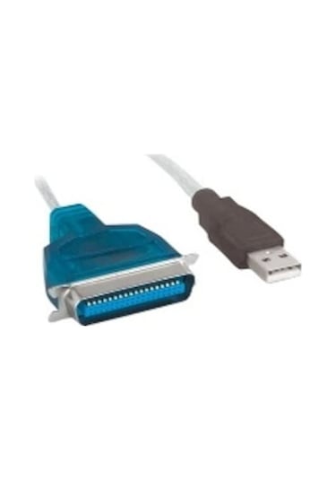 Trendooze Yazıcı Usb Usb Pin Metre Kablosu Kablo İeee Centronics 36 1284 1.5 Ut