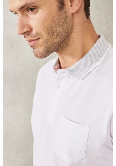 Ac&Co / Altınyıldız Classics Erkek Beyaz-Beyaz Polo Yaka Cepli Regular Fit Bol Kesim Düz Tişört 4A4820200004Bby4XL Beyaz Ac&Co / Altınyıldız Classics Erkek Beyaz-Beyaz Polo Yaka Cepli Regular Fit Bol Kesim Düz Tişört 4A4820200004Bby4XL Beyaz