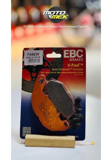 Ebc Fa663v Yarı Sinter Fren Balatası Yüksek Performans & Dayanıklılık
