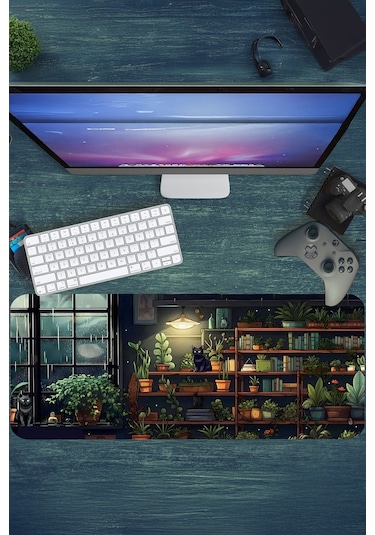 Gaming Oyuncu Xl Mouse Pad Kaydırmaz Dikişli 80 30 Cm Mousepad 42