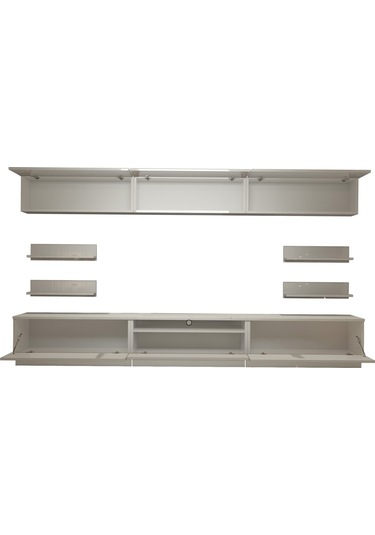 Decoraktiv Trendstyle 8y Mdf Tv Ünitesi Tv Sehpası Beyaz