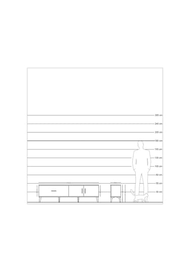 Arges Tv Ünitesi Tek Raflı Tek Çekmeceli 2 Kapaklı 176x30x51 Antrasit-çam/çam Atlas Çam/atlas Çam