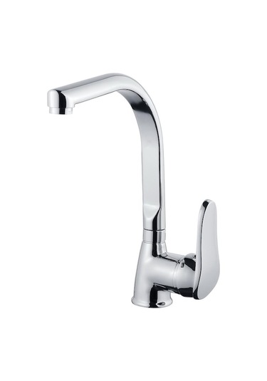 Novahub Vilas Elmas Mix Kuğu Mutfak Eviye Bataryası Krom