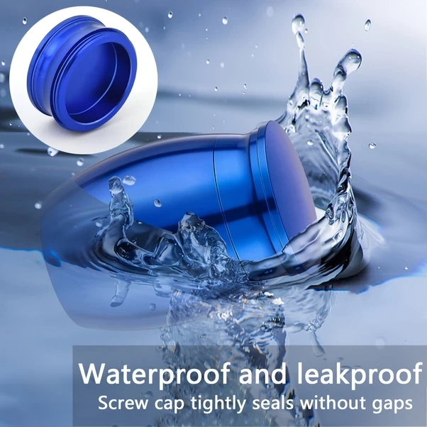 Fochsia Küçük Kül Kutusu - Mavi Su Geçirmez El Yapımı Kremasyon Kül Kabı