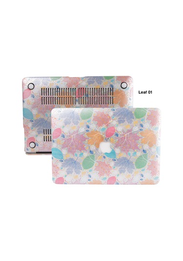 Macbook Air Kılıf Hardcase A1369 A1466 İle Uyumlu Kılıf Leaf01