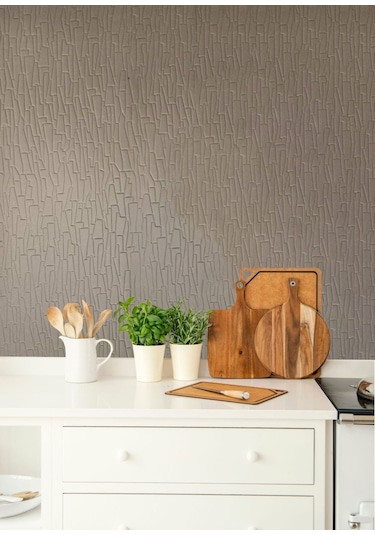 3d Duvar Paneli Boyanabilir Dekota 60x120 Cm / Geometrik Desenli 7'li Paket-5 M²