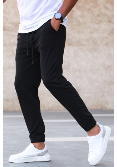 Madmext Siyah Basic Eşofman 5424 Siyah