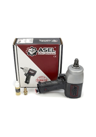Asel Havalı Somun Sıkma ve Sökme Tabancası 1750Nm 1/2 inç