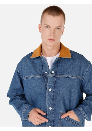 Colin's Colins Mavi Erkek Ceket Cl1070619 Q1.v1 Dn43666 Denim Colin's Colins Mavi Erkek Ceket Cl1070619 Q1.v1 Dn43666 Denim
