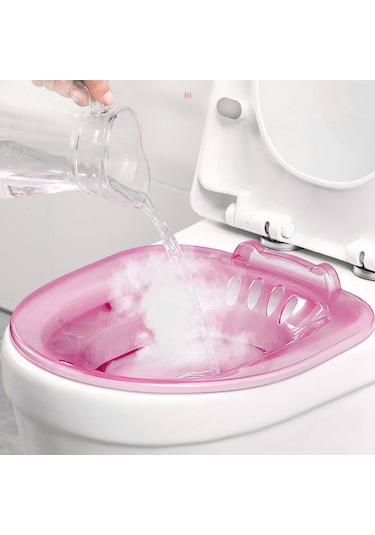 Suntek Klozet Lavabo Kadın Oturur Banyo Derin Kırmızı-bir