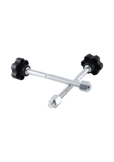 Nayomiglow Ahşap Kapı Açacağı Vida Yuvası Makinesi Aksesuarları Kelepçe Ayağı Büyük Vida 1 Çift 18x7x5cm