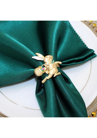 Suntek Paskalya Tavşanı Tavşan Peçete Halkaları Stil-a