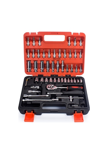 Kayasan 1/4” Karbüratör Lokma Takımı 53 Parça