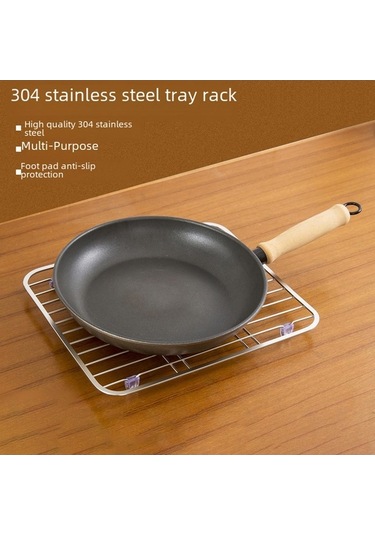 Pazly Suntek Lavabo Koruyucu Alt Izgara - Restoran & Banyo Gümüş Model Gümüş