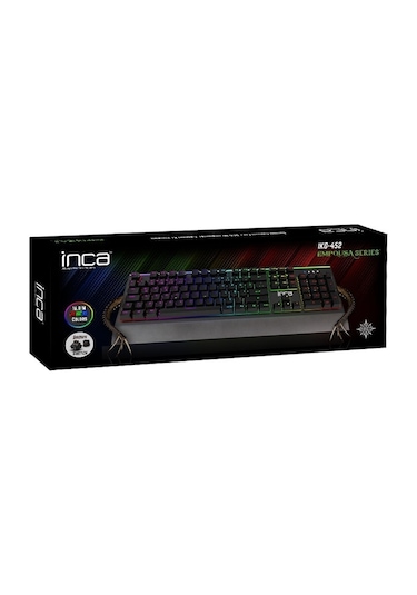 Inca IKG-452 Empousa Series Brown Switch Kablolu RGB Mekanik Oyuncu Klavye