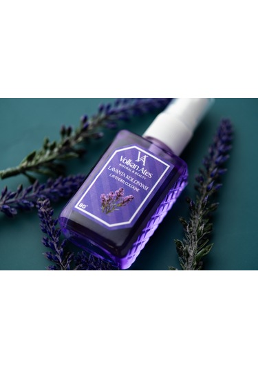 Volkan Ates Natural & Beauty Parfümlü Kolonya - Lavanta 50 Ml