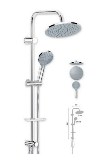 Vs-2639 Raınmax Chrome Orıon Duş Seti Krom
