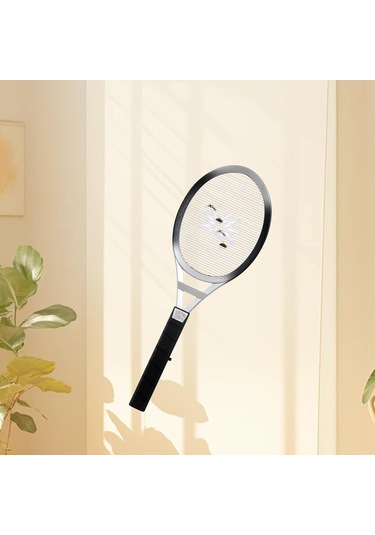Suntek Raket El Aksesuarları Elektrikli Sineklik Beyaz - Gri