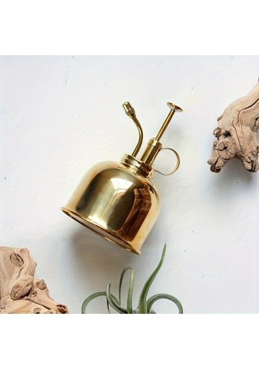 Tcherchı Paslanmaz Çelik Sulama Kabı El Basınçlı İlaçlama Makinesi 8.51 x 15.49 CM Gümüş