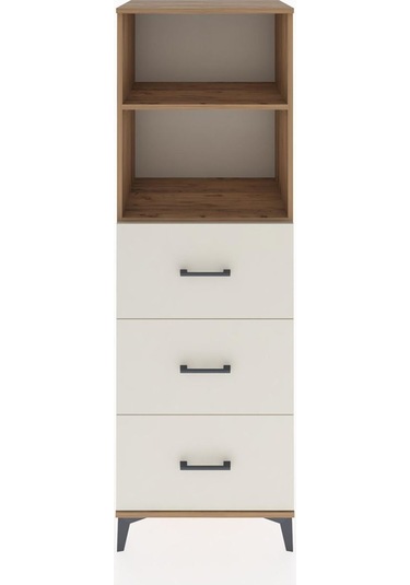 Hyperion Dolap 2 Raflı 3 Çekmeceli 60x44x182 Çam-aytaşı Çam