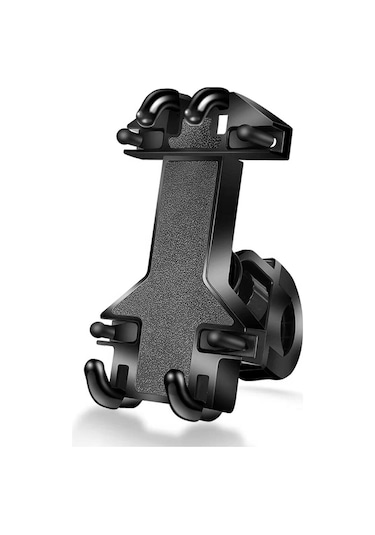 Bisiklet İçin Gidon Telefon Tutucu E-bisiklet Motosiklet Anti-şok Sürme, Bisiklete Binme İçin Hızlı Sabit Telefon Montajı