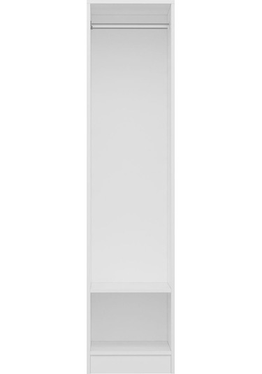 Kale 1'li Gövde Modül Askılıklı Beyaz 190