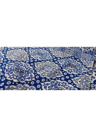 Osmanlım 6 M2 Serme Kalın Halı Örtüsü, Savan, Piknik Örtüsü Açık Mavi