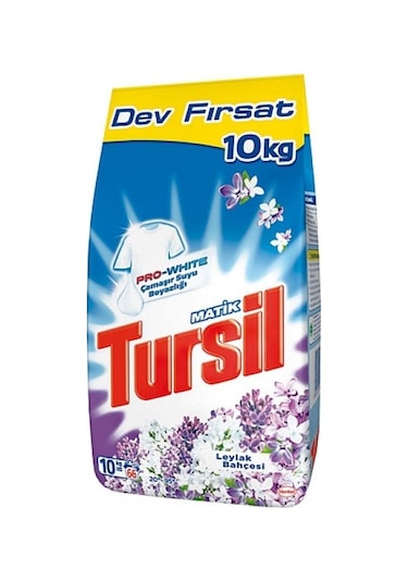 Tursil Matik Leylak Bahçesi Toz Deterjanı 66 Yıkama 10 KG