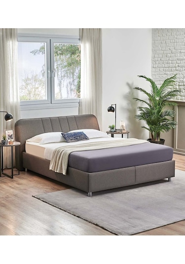 Yataş Bedding Petit Başlık Somni Baza Set 150   x   200 - Antrasit