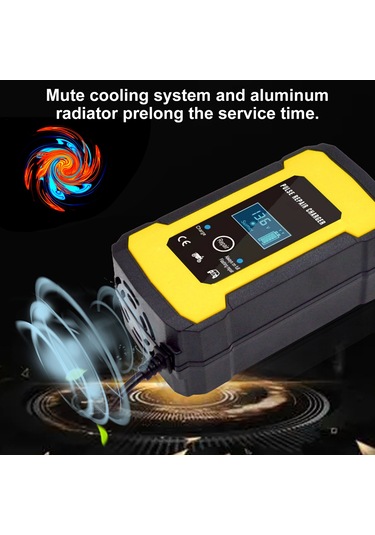 Honmex 12v 6a Akü Şarj Cihazı, Otomobil Ve Motosiklet İçin, Abs Malzeme, 110-240v Giriş, Büyük Güney Afrika Fişi Seçeneği